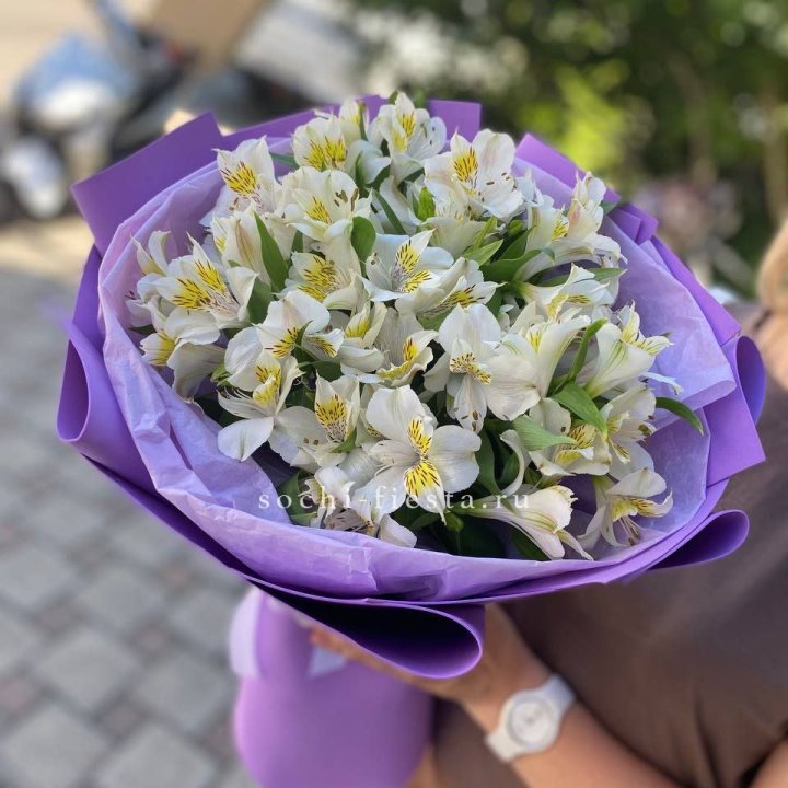 Букет альстромерий №6 в Нижнекамске