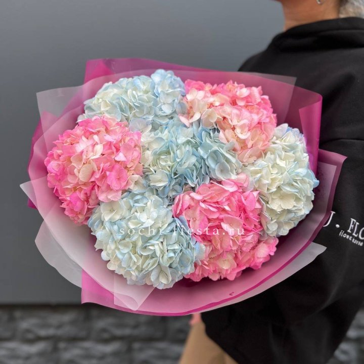 Букет гортензий "Тоника №2" в Нижнекамске