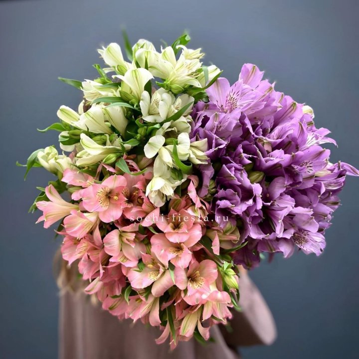 Охапка Альстромерии в Нижнекамске