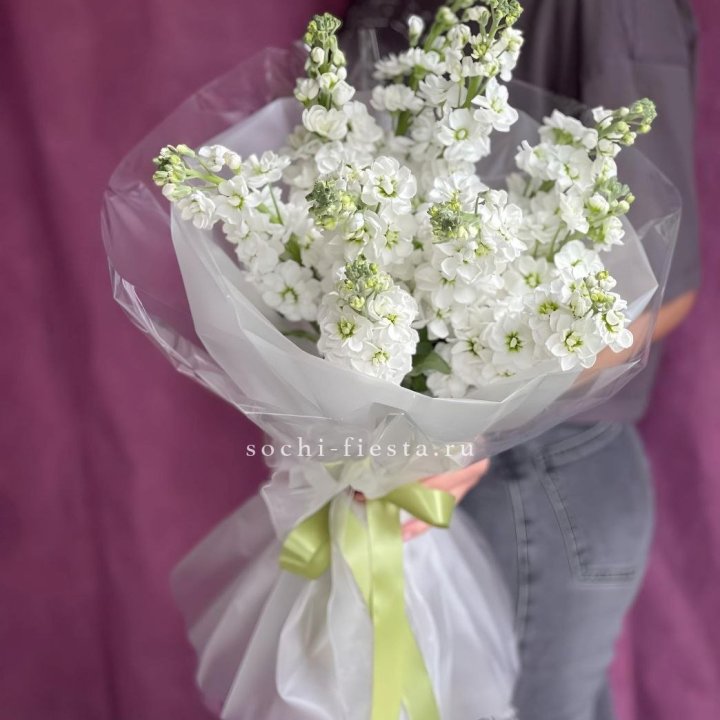 Букет ароматной маттиоллы №1 в Нижнекамске