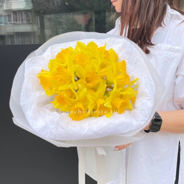 Нарциссы 25 шт в Нижнекамске