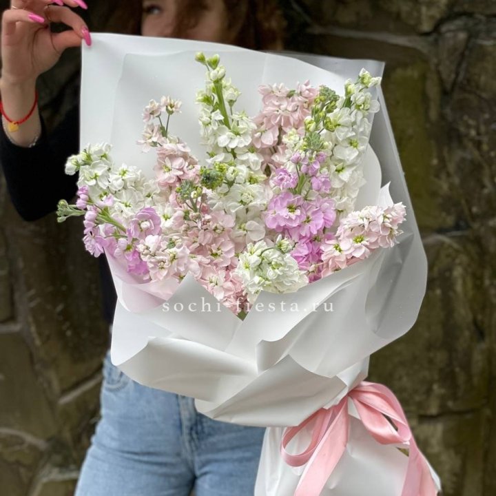 Букет маттиол №1 в Нижнекамске