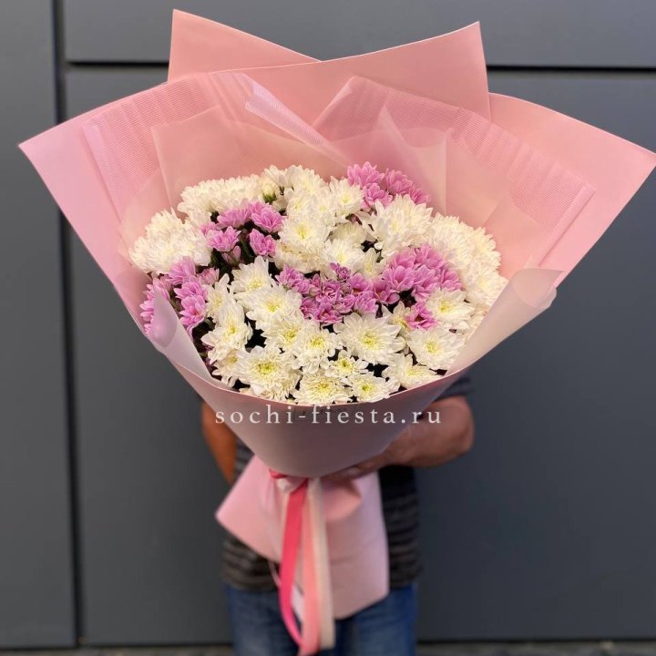  Букет хризантем- гигант  в Нижнекамске