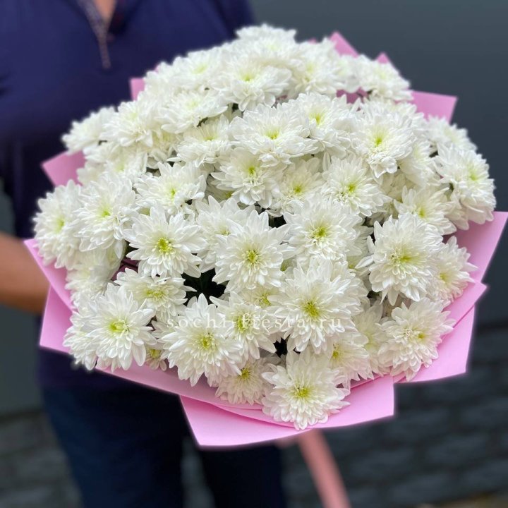  Букет 15 хризантем  в Нижнекамске