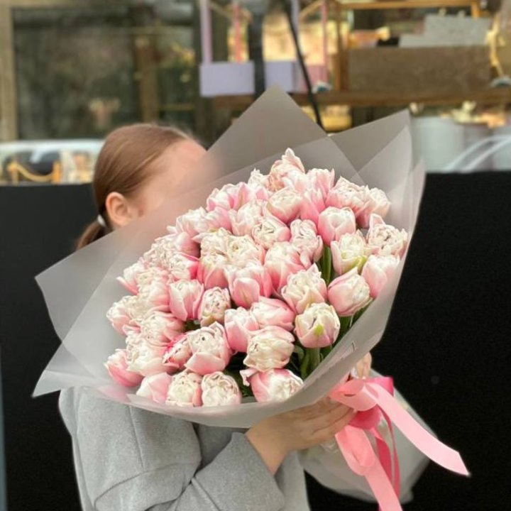 51 нежный тюльпан в Нижнекамске