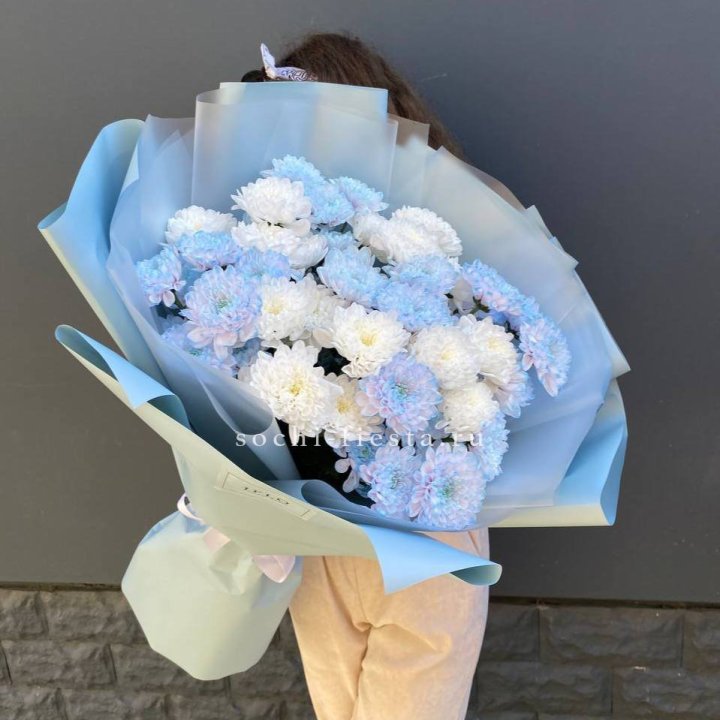  Букет "БЛЮ" с доставкой в Нижнекамске