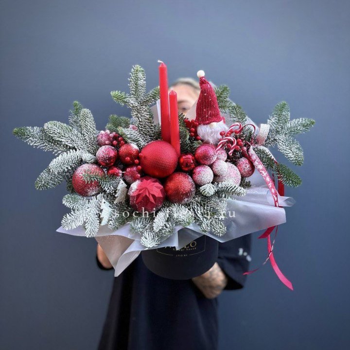 Композиция "Мери крисмас ред" в Нижнекамске