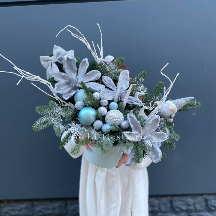 Композиция "Снежный цветок" в Нижнекамске