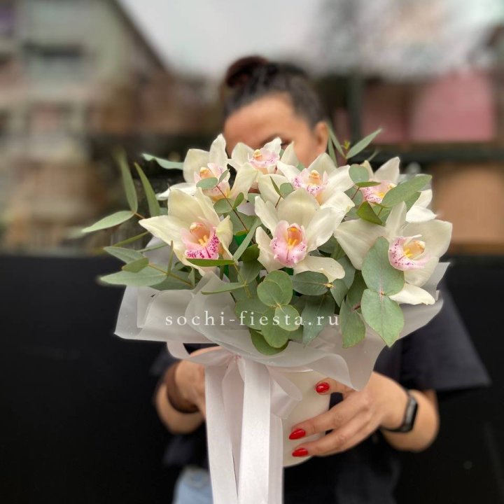 Бокс с орхидеями в Нижнекамске