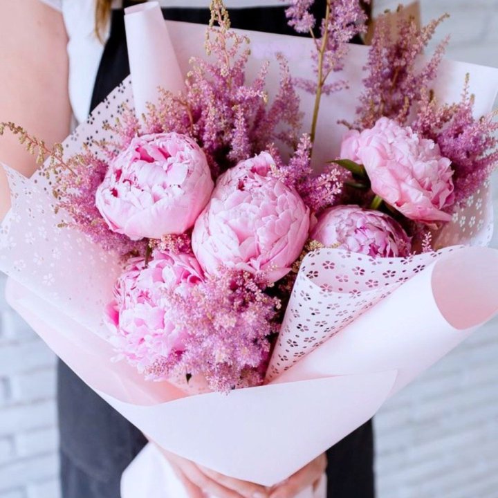Букет пионов "Мелиса" в Нижнекамске