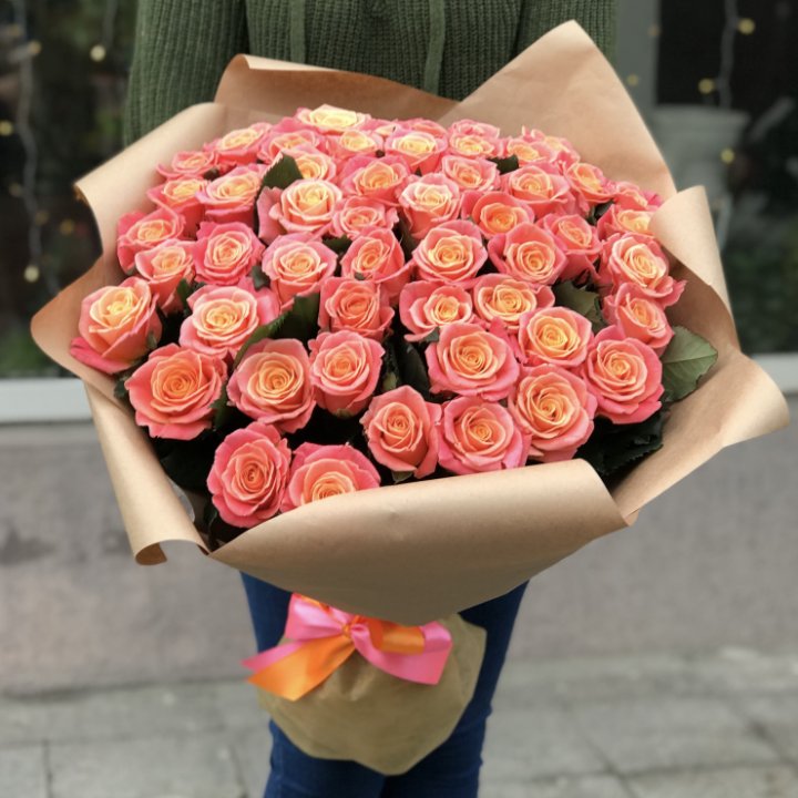 55 роз мисс пигги в Нижнекамске