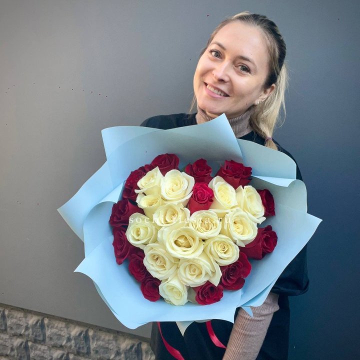 27 роз "Сердце" в Нижнекамске