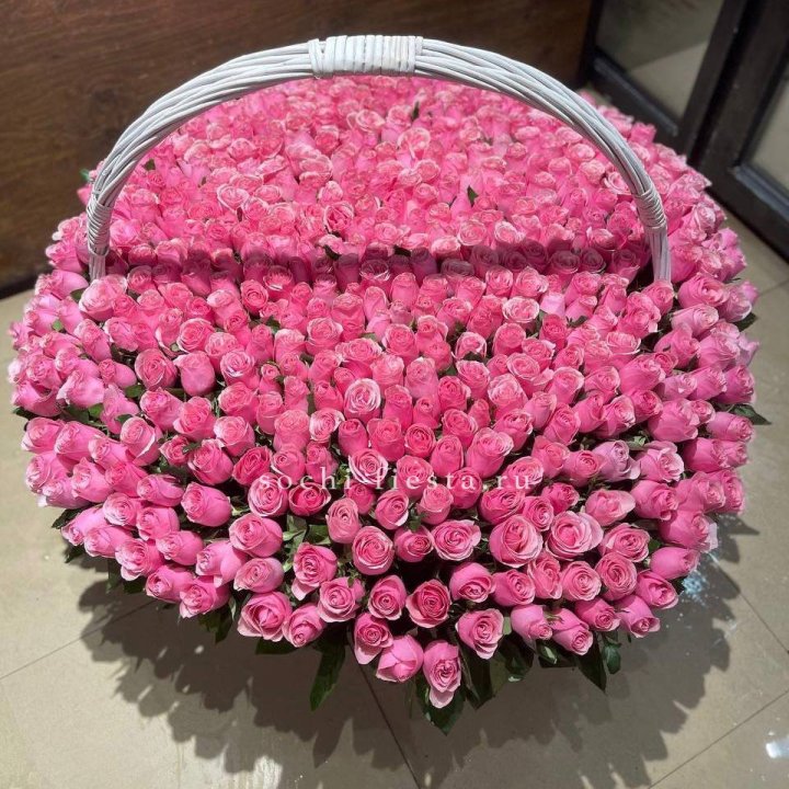 501 розовая роза в Нижнекамске