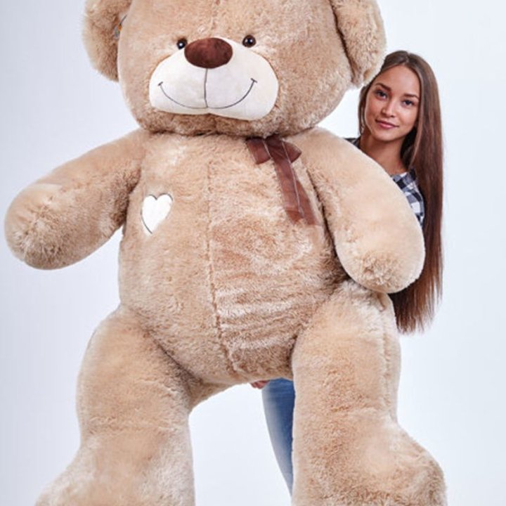 Бурый плюшевый мишка большой в Нижнекамске