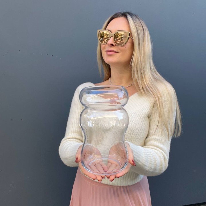 Стеклянная ваза №1 в Нижнекамске