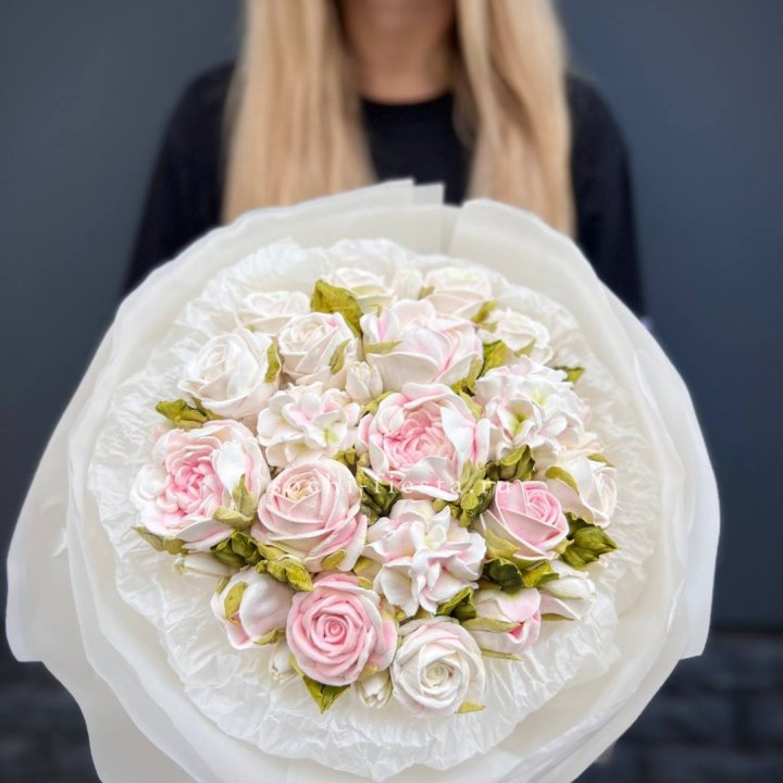 Сладкий букет из ЗЕФИРА нежный в Нижнекамске